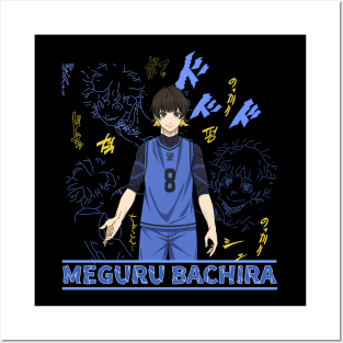 Blue Lock Meguru Bachira Posters and Art